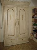Painted armoire