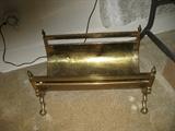 brass log holder