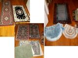 Nice selection of throw rugs.