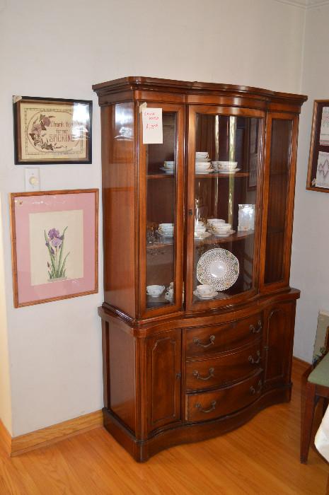 Mahogany China Hutch, Dining Room