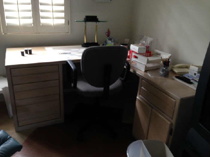 Desk and Desk Chair