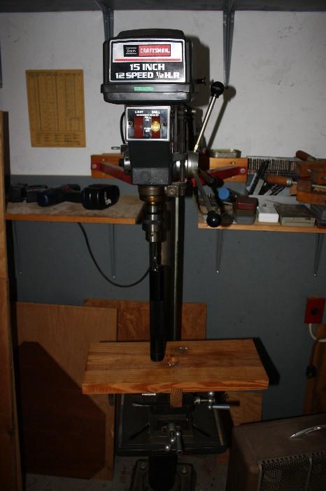 15 Inch Craftsman Drill Press