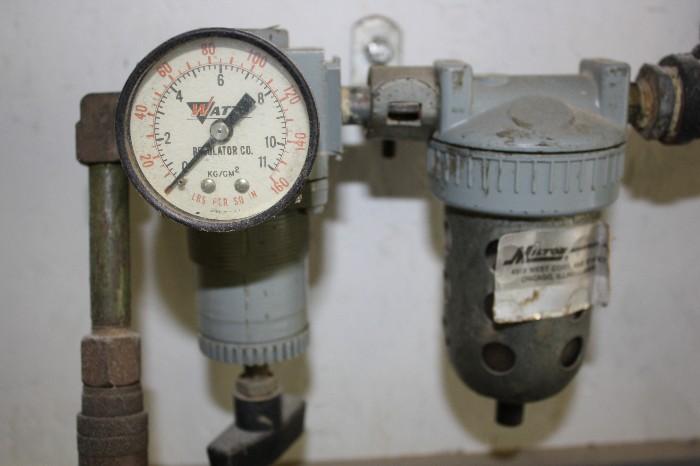 Pressure Gauge for Air Compressor System