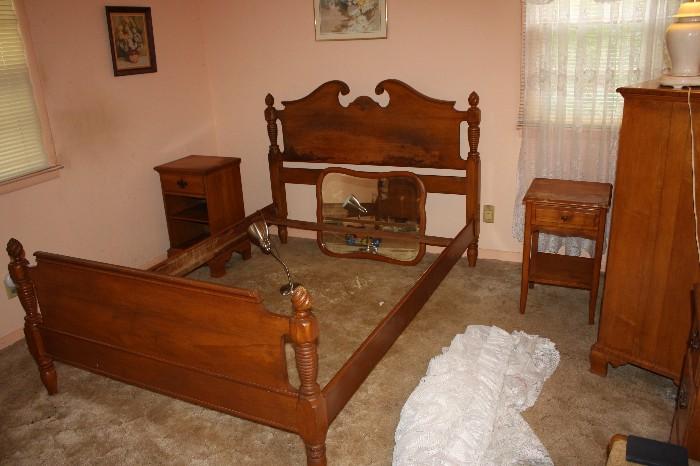 Davis Cabinet Bed to 5 piece Bedroom