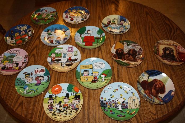 Charlie Brown Collector Plates