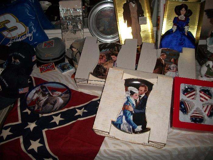 GONE WITH THE WIND + CIVIL WAR BOOKS & MISC.