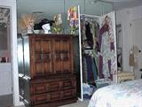 Chest of Drawers, quality woman's clothing, hats, etc.
