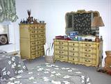 Dresser w.mirror, chest of drawers, etc.