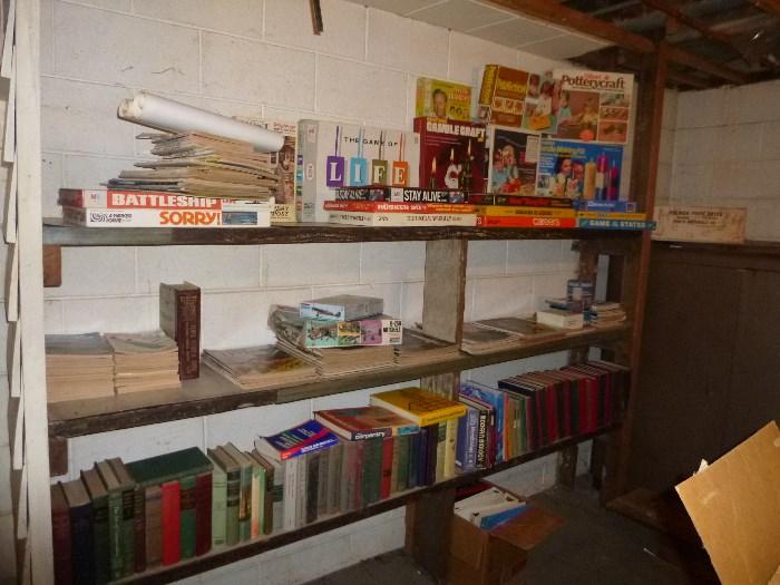 Games, Vintage Games and Books