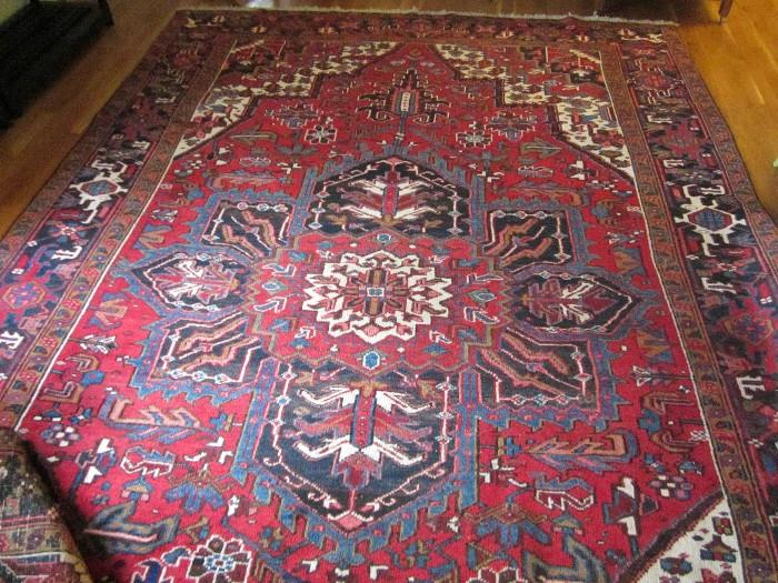 Beautiful condition oriental rug. 144 in. by 97 inches.