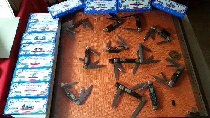 These are all Boker Tree Brand--and more in all these boxes