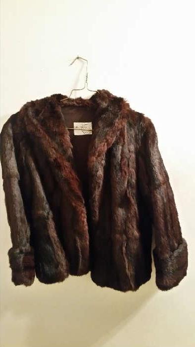Vintage Fur Jacket NY Label