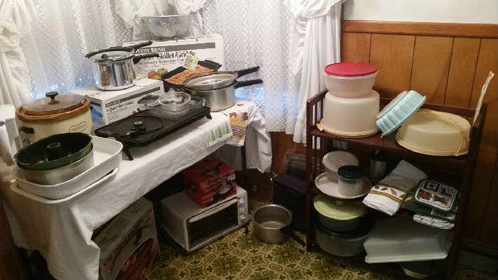 Appliances and Tupperware and Misc.