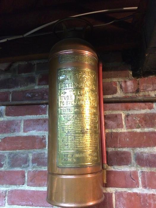 Antique Buffalo Fire Extinguisher 