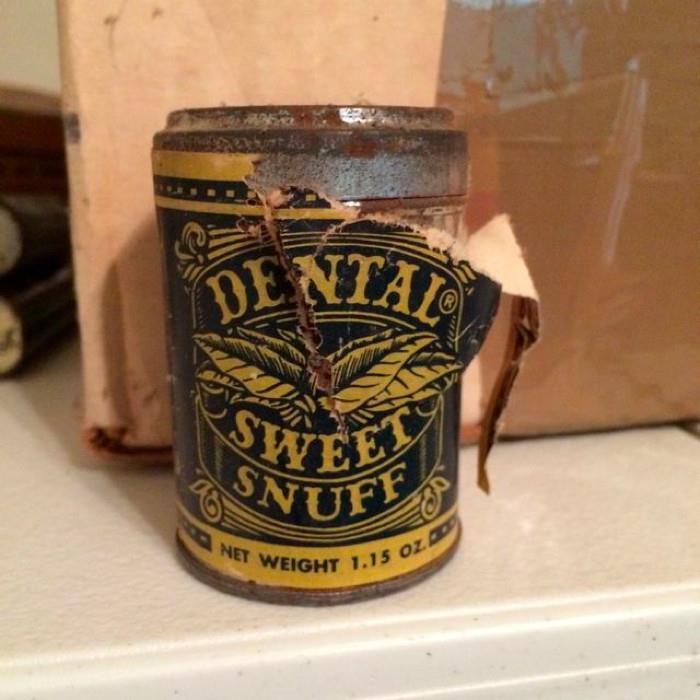 Vintage Dental Sweet Snuff, unopened