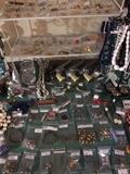               Large selection of costume jewelry;