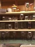                       Huge selection of glassware;