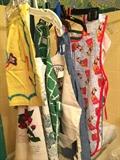                                Vintage aprons;