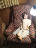                              Very old German doll;
