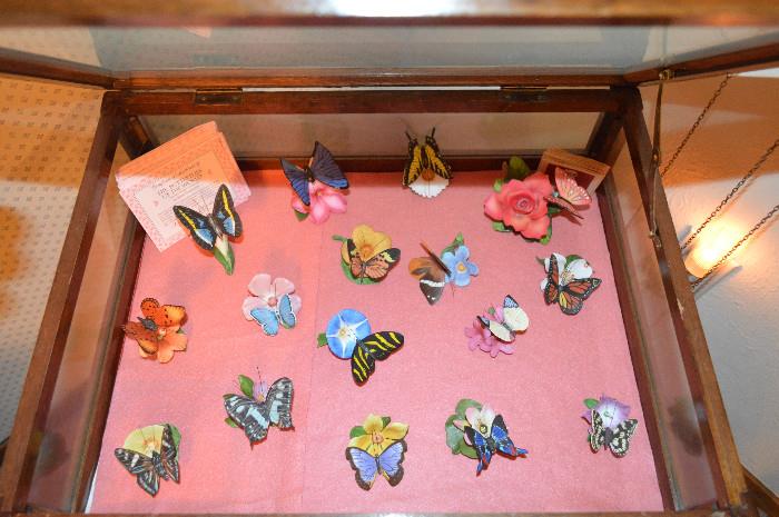 Butterflies Franklin Mint