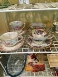                    Glassware and cups & saucers