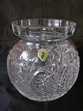 Waterford Crystal Biscuit Barrel w/o Lid "Seahorse" (6 1/2 Tall x 6" Diameter)