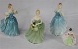 Four Royal Doulton Figurines
