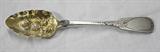 Antique English Sterling Silver Berry Spoon