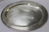 Tiffany & Co. Sterling Silver Memorial Platter