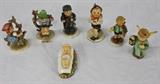 Seven Assorted Hummel Figurines