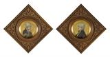 LOT 18: TWO GERMAN PORCELAIN CABINET PLATES