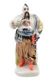LOT 25: A POLONNE SOVIET PORCELAIN COSSACK FIGURE