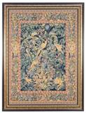 LOT 30: A FRENCH VERDURE STYLE JACQUARD TAPESTRY