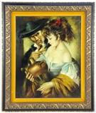 LOT 53: JOSE PUYET
(Spanish, 1926-1999)
Coqueteria, 1970
Oil on canvas