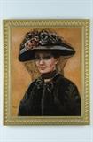 LOT 55: REED
(Early 20th century)
Portrait of a Widow
Oil on canvas