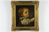 LOT 63: AFTER JEAN-BAPTISTE GREUZE
(19th century)
Portrait of an Infant
Oil on canvas