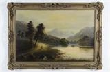 LOT 75: W.H. DAY
(19th century)
Landscape
Oil on canvas