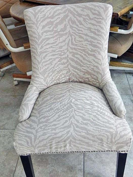 Upholstered side chair