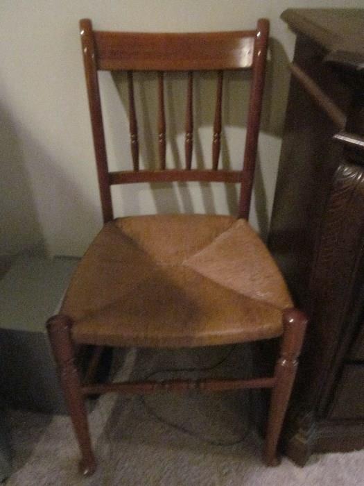 set of 6 Davis Cabinet Co cherry chairs