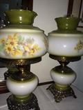 Vintage lamps hurricane