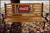 Cast Iron Coke Bench " We have two of these!"