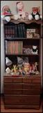 Bookshelf, Books, and Toys