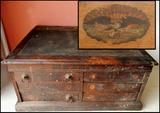 Antique Merricks Spool Cabinet