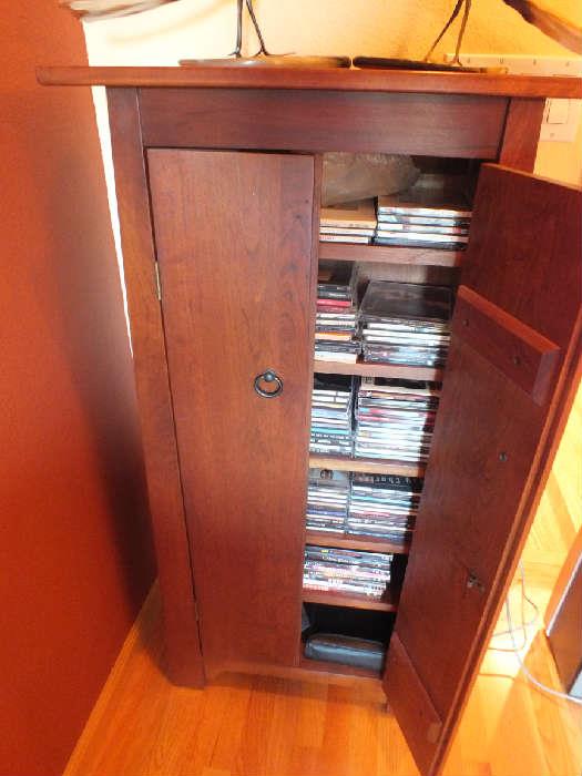 hardwood CD case