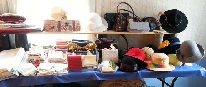 hats and purses