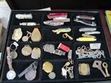 POCKET KNIVES AND WATCH FOBS