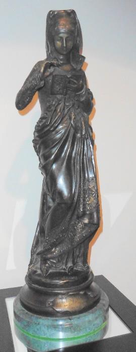 Bronze A. Carrier Belleuse "Liseuse"