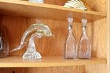Blown glass and decanters