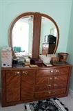 Dresser with mirror