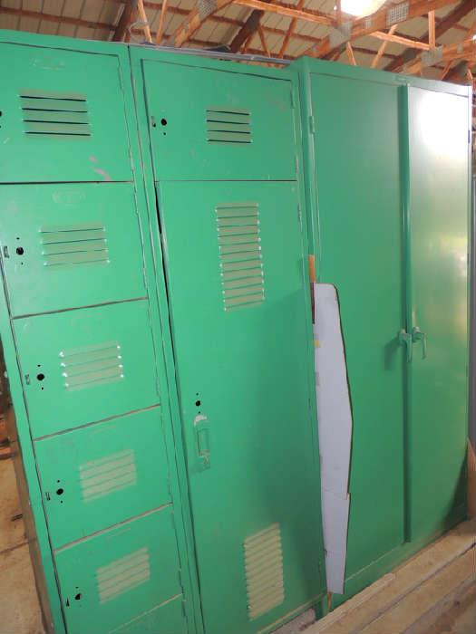 vintage Lyon lockers